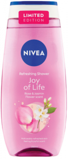 Nivea sprchový gél Joy of Life Rose  Jasmin 250 ml