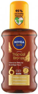 Nivea Sun olej na opaľovanie spray SPF6 200 ml