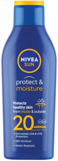 Nivea Sun Protect  Moisture mlieko na opaľovanie SPF20 200 ml