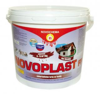 NOVOPLAST FASÁDNA FARBA BIELA 3KG