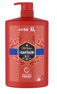 Old Spice sprchovací gél a šampón Captain 1 l