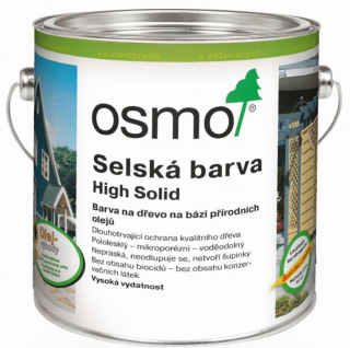 Osmo 2101 Vidiecka farba 0,75 l Biela