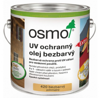 Osmo 420 UV ochranný olej Extra 0,75 l bezfarebný