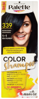 PALETTE COLOR SHAMPOO 1-1 MODROČIERNA