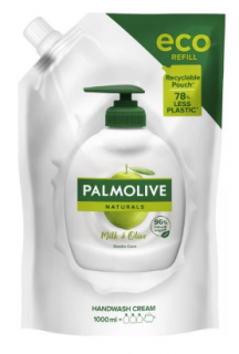 Palmolive Naturals Olive  Milk tekuté mydlo náhradné náplň 1000 ml
