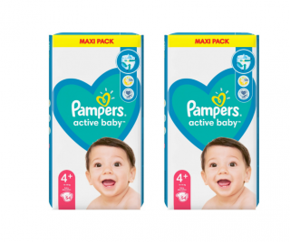 PAMPERS ACTIVE BABY 4+ 108KS