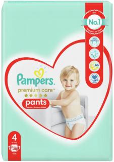 Pampers Premium Care Pants 4 MAXI 9-14 kg 38 ks