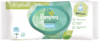 Pampers Wipes Harmonie Aqua 48 ks