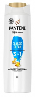 Pantene Classic Clean šampón na vlasy 3v1 400ml
