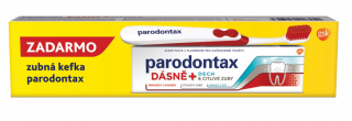 Parodontax zubná pasta ďasná, dych a citlivé zuby 75 ml + zubná kefka