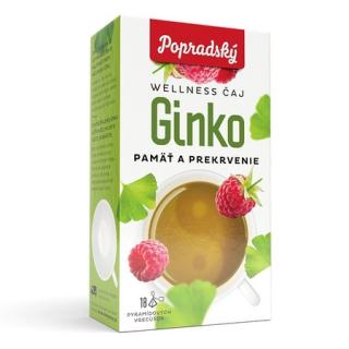 POPRADSKÝ ČAJ WELNESS GINKO PAMÄŤ A PREKRVENIE 27 G