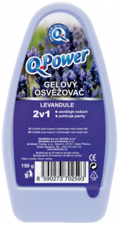 Q Power Levanduľa gélovy osviežovač 150 g