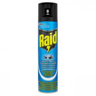 RAID SPREJ PROTI KOMÁROM A MUCHÁM 400 ML