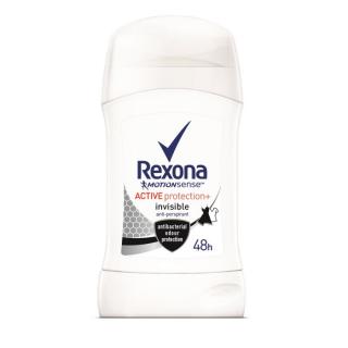 REXONA STICK ANTIPERSPIRANT ACTION PROTECT INVISIBLE 40 ML