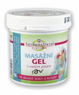 Serpensderm masážny gél s hadím jedom 250 ml