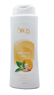 Sirios Pomarančové kvety a vanilka sprchovací gél 500 ml