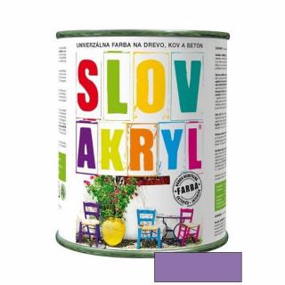 Slovakryl 0321 0,75kg - fialový