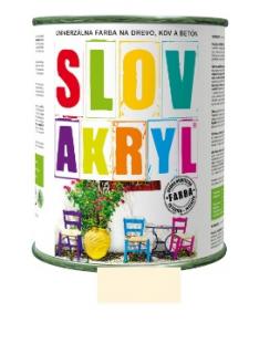 Slovakryl 0603 0,75kg - slonová kosť