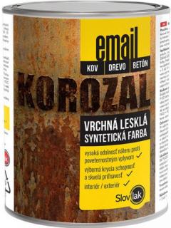 Slovlak Korozal email lesklý 8190 Červený 10kg