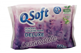 SOLVENT Q Soft Deluxe Levanduľa 60 ks