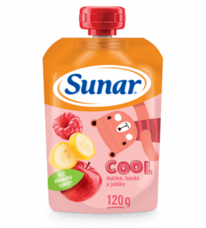 Sunárek Cool ovoce malina banán jablko 120 g