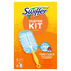 Swiffer Duster Kit násada malá + prachovka 4 ks