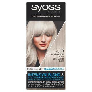 SYOSS COLOR PROFESIONAL 12-59 CHLADNÁ PLATINOVÁ BLOND