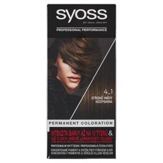 SYOSS COLOR PROFESIONAL 4-1 STREDNE HNEDÁ