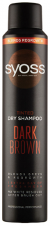 Syoss tónovací suchý šampón Dark Brown 200 ml