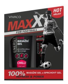 Vivaco Dárková kazeta péče pro muže Maxx Sportiva Hot