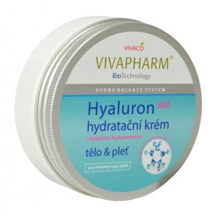 Vivapharm pleťový a telový krém hydratačný s kyselinou hyalurónovou 200 ml