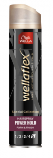 Wellaflex lak na vlasy Power Hold Black edition 250 ml