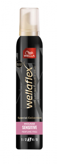 Wellaflex penové tužidlo Sensitive Black edition 200 ml