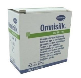 Hypoalergenní náplast na cívce Omnisilk  2,5 cm x 9,2 m