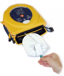 Náhradní kazeta baterie+přísavky pro defibrilátor HeartSine PAD 300P (Set složený z baterie a elektrody pro dospělé a děti starší 8 let a nebo 25kg)