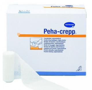 Peha-crepp 10 cm x 4 m elastické obinadlo (Superelastické fixační obinadlo Peha-crepp o rozměru 10 cm x 4 m vyrobené z měkké tkaniny. )