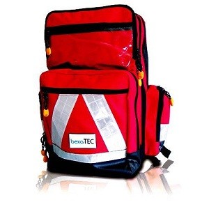 Plně vybavený profesionální záchranářský batoh (Záchranářský batoh Bexatec Pro Large Edt - vybavený Profi. )