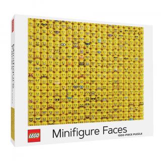 LEGO® Puzzle - Tváre minifigúrok, 1000ks