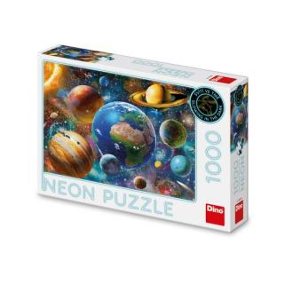 Neon Puzzle - Planéty, 1000ks