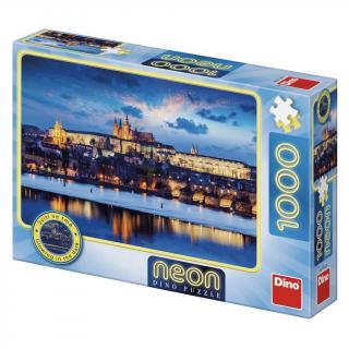 Neon Puzzle - Pražský hrad, 1000ks