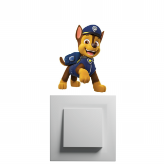 Samolepka nad vypínač „PAW Patrol - Chase