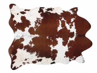 Imitácia kravskej  kože 120x150 cm -hnedé škvrny 295