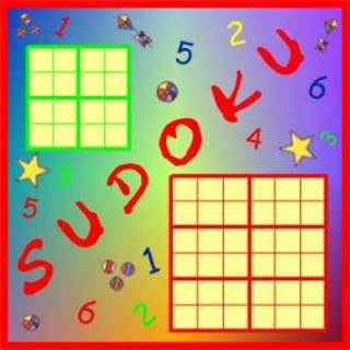 Koberec detský Sudoku 95x95