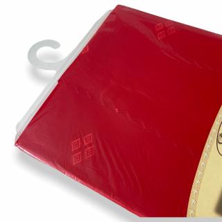 Teflonový obrus červený 50x100 cm Vzor: vzor 3