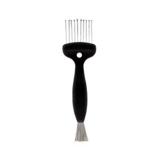 Čierny čistič na kefy Olivia Garden - Brush Cleaner Black