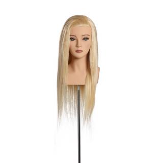 Cvičná hlava platinová blond Limage - Elena 50cm (EU)