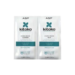 Hydratačný šampón a kondicionér na vlasy ASP - Hydro Revive 10+10ml