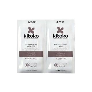 Výživný šampón a kondicionér na vlasy ASP - Nutri Restore 10+10ml