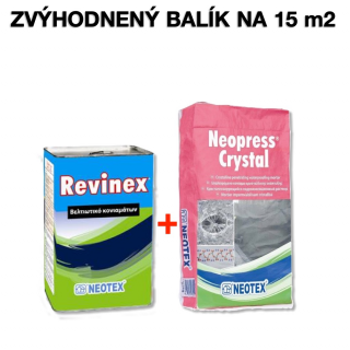 Neopress Crystal + Revinex - 15m2 (Balenie na 15 m2)