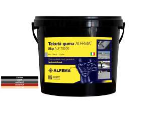 Tekutá guma TG500 - 5kg, biela, bordová, hnedá, antracit